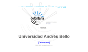 Defontana.unab.cl thumbnail