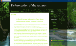 Deforestationamazonrainforest.blogspot.tw thumbnail