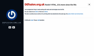 Defusion.org.uk thumbnail