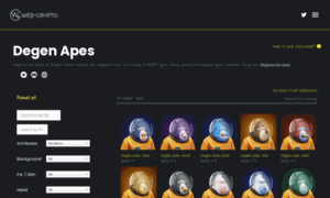 Degen-apes.w4c.io thumbnail