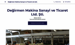 Degirmen-makina-sanayi-ve-ticaret-ltd-sti.business.site thumbnail