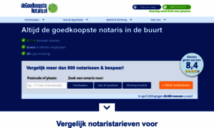 Degoedkoopstenotaris.nl thumbnail