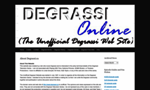 Degrassi.ca thumbnail