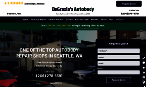 Degraziaautobody.com thumbnail