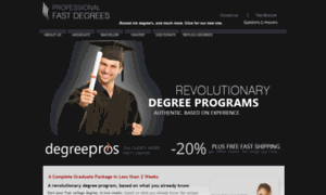 Degreepros.homestead.com thumbnail