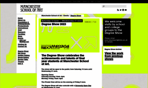 Degreeshow.mmu.ac.uk thumbnail