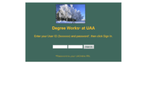 Degreeworksuaa.alaska.edu thumbnail