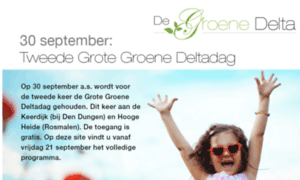 Degrotegroenedeltadag.nl thumbnail
