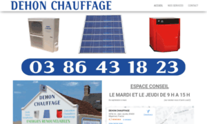 Dehon-chauffage.fr thumbnail