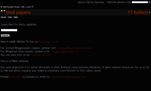 Deitydarshan.iskcondesiretree.com thumbnail