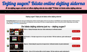 Dejtingsugen.se thumbnail