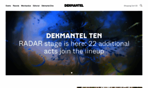 Dekmantel.com thumbnail