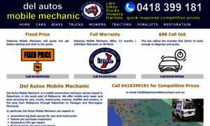 Delautosmobilemechanic.com.au thumbnail