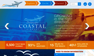 Delawarecoastalairport.com thumbnail