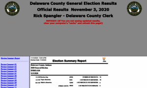 Delawarecountyelectionday.com thumbnail