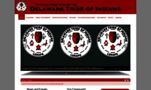 Delawaretribe.org thumbnail