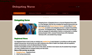 Delegatingnurse.com thumbnail