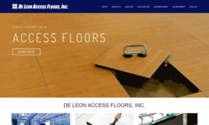 Deleonaccessfloors.com thumbnail