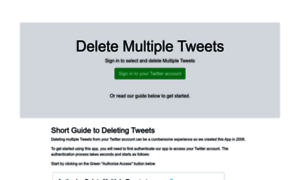 Delete.twitlan.com thumbnail