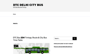 Delhicitybus.in thumbnail