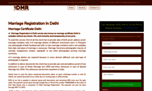 Delhimarriageregistration.com thumbnail