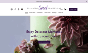 Delicatelysweetconfections.com thumbnail