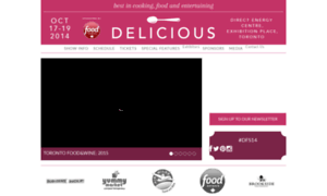 Deliciousfoodshow.com thumbnail