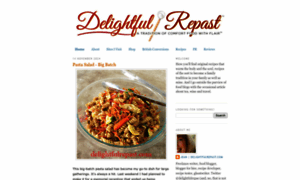 Delightfulrepast.com thumbnail