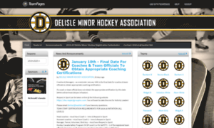 Delisleminorhockey.com thumbnail