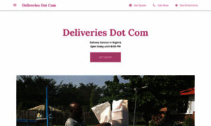 Deliveries-dot-com.business.site thumbnail