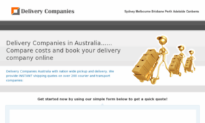 Deliverycompanies.com.au thumbnail
