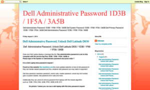 Dell-administrative-password.blogspot.com thumbnail