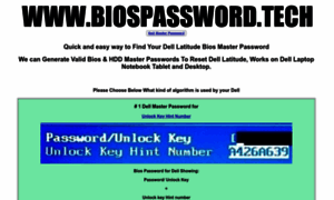 Dell-latitude-bios-password.biospassword.tech thumbnail