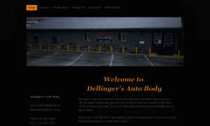 Dellingersautobody.com thumbnail