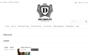 Delmontewigs.co.uk thumbnail