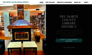 Delnortecountylibrary.org thumbnail