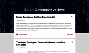 Delphi-developers-archive.blogspot.com thumbnail