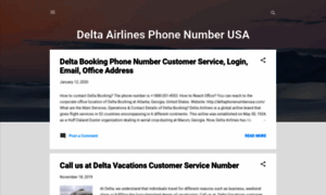 Delta-airlines-customersupportnumber.blogspot.com thumbnail