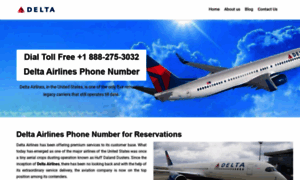 Delta-airlines-phone-number.com thumbnail