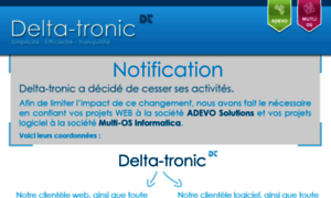 Delta-tronic.be thumbnail