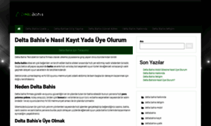 Deltabahisuyelik.com thumbnail