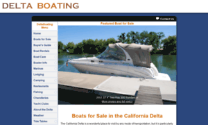 Deltaboating.com thumbnail