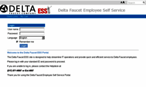 Deltafaucet.service-now.com thumbnail