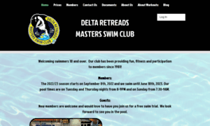Deltamastersswimming.ca thumbnail