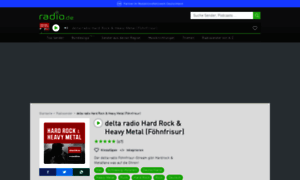 Deltaradiohardrock.radio.de thumbnail