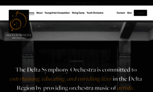 Deltasymphonyorchestra.org thumbnail
