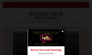 Deltatrailersales.com thumbnail