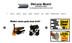 Delucamusic.com thumbnail
