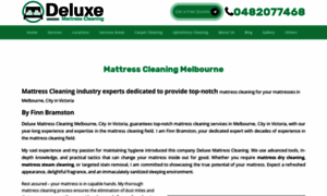 Deluxemattresscleaning.com.au thumbnail