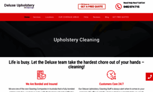 Deluxeupholsterycleaning.com.au thumbnail